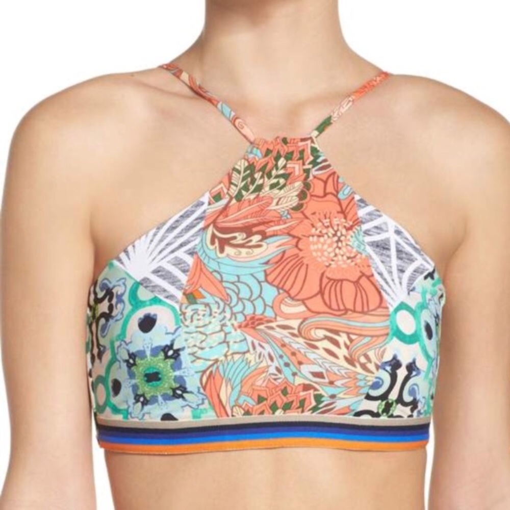 NWOT Maaji Stayin Alive Bikini Top